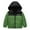 Green, variant on Boys' Hooded Jacket Warm Winter Coat Soft Lined Outerwear Jacket