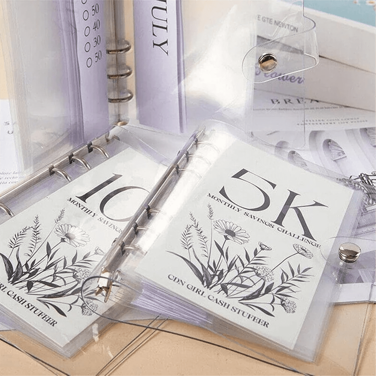 5k/10k/2.5k Savings Challenges Book 12 Month Money Saving Binder 12 Month Savings Challenges Easy and Fun Way to Save