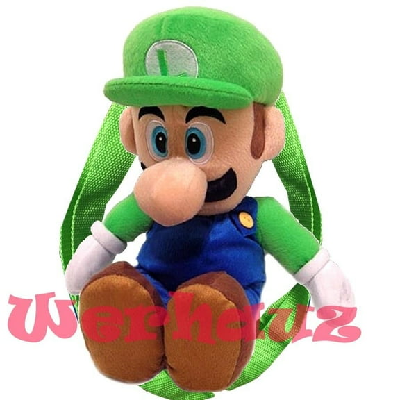 Super Mario Bros. Luigi Plush Backpack