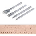 thumbnail image 2 of Kit de herramientas de perforación de 4 piezas, kit de perforación de cuero de bricolaje de 4 mm, herramientas de perforación de cuero para manualidades, perforadora de agujeros de garra, esquí esquí Gafas de esquí, 2 of 4