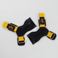thumbnail image 1 of Cinturón elevador de tracción dura para hombres y mujeres, agarre deportivo para muñecas con protección de palma de goma para ejercicios de dominadas, 1 of 5