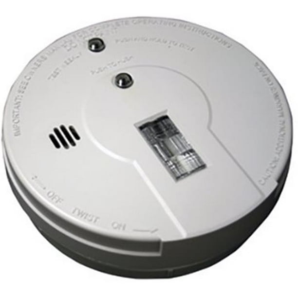 Kidde 44037602 5 in. Smoke Detector with Safety Light, White