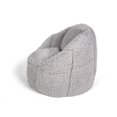 thumbnail image 4 of Seige a billes en micropeluche Gris de Lounge & Co, 4 of 6