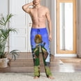 thumbnail image 6 of Lsque Pikmin Print Men's Pajama Pants, Lounge Pant - Comfortable Home Wear,Elastic Waistband, Stylish Design-Large, 6 of 9