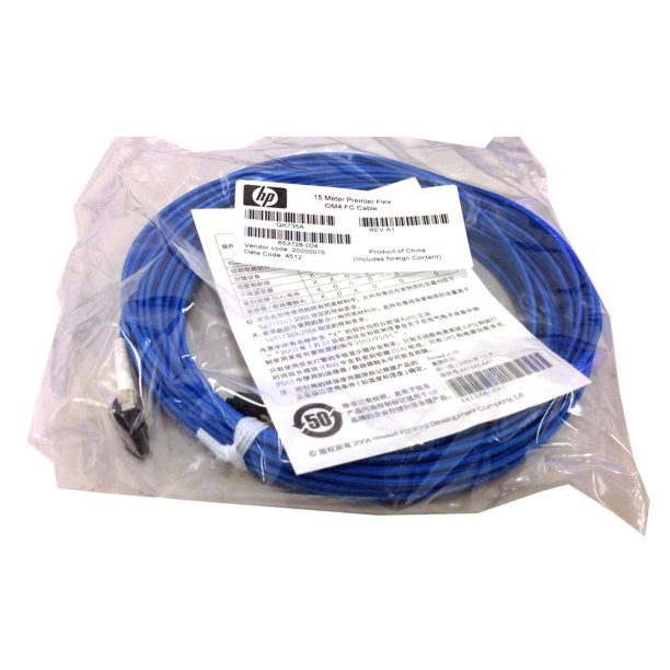 HPE Premier Flex Fiber Optic Network Cable for Network Device 15m