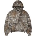 thumbnail image 2 of Camo Hoodies for Men Oversized Sweatshirt Hooded Long Sleeve Casual Tops Pullover Sweater with Pocket Khaki L, 2 of 4