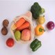thumbnail image 3 of Wosthever 3 bolsas de compras lavables, bolsa de malla reutilizable para frutas, bolsa de almacenamiento de frutas con cordón para comestibles Almacenamiento y organización del hogar, 3 of 6