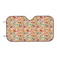 thumbnail image 6 of Lsque Colorful Chicken Car Windshield Sun Shade | Accordion Folding Style Auto Shade for Car Truck SUV Van | Blocks UV Rays Sun Visor Protector | Small, 6 of 7