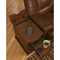 thumbnail image 4 of Signature Design by Ashley Contemporary Laflorn Chairside End Table with USB Ports & Outlets  Medium Brown, 4 of 9