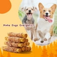 thumbnail image 5 of Jungle Calling Dog Treats Smoked Chicken Wrapped Rawhide Rolls, High Protein Dog Chews, Rawhide Chews for Medium and Large Dogs, 5 of 8