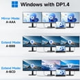 thumbnail image 3 of Estación de Acoplamiento USB C MOKiN Doble HDMI 4K Carga PD, 3 of 9