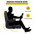 thumbnail image 6 of HCY Universal Fold Down Forklift Seat with Retractable Safety Belt, Armrest,Adjustable Seat for Excavator, Forklift, Tractor, Skid Loader, Backhoe Dozer Telehandler, 6 of 7
