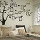 thumbnail image 3 of Rawiri Calcomanía de pared de árbol genealógico grande, marco de fotos negro DIY, pegatina decorativa de pared de árbol, calcomanía mural, decoración artística para sala de estar, decoración del hogar, 3 of 7