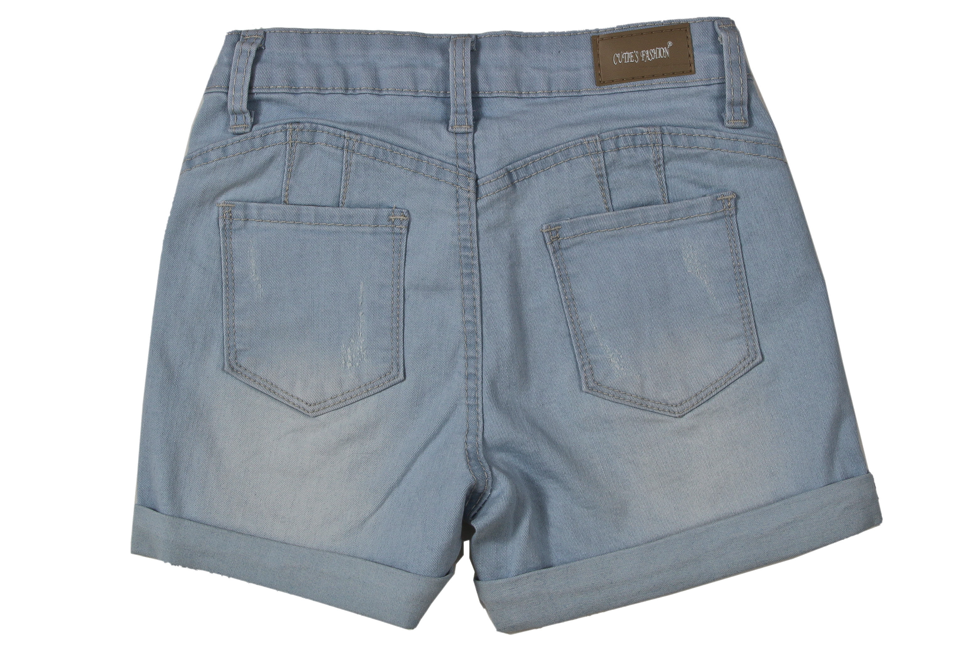 Girls’ 5 Pockets Premium Stretch Denim Shorts | Walmart Canada
