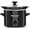 2 Quarts, variant on Elite Gourmet MST239X Electric Round Slow Cooker, Adjustable Temp, Entrees, Sauces, Stews & Dips, Dishwasher Safe Glass Lid & Crock, 2 Quart, Black