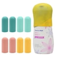 thumbnail image 1 of Pack de 8 fundas de silicona para botellas TRANOMOS Travel Essentials, 1 of 8