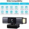 thumbnail image 5 of 1080p Webcam with Mic &Privacy Protection, USB Plug&Play Computer Camera, 5 of 5