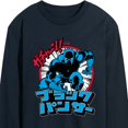 thumbnail image 3 of Marvel Black Panther - Katakana Panther - Men's Long Sleeve Graphic T-Shirt, 3 of 5
