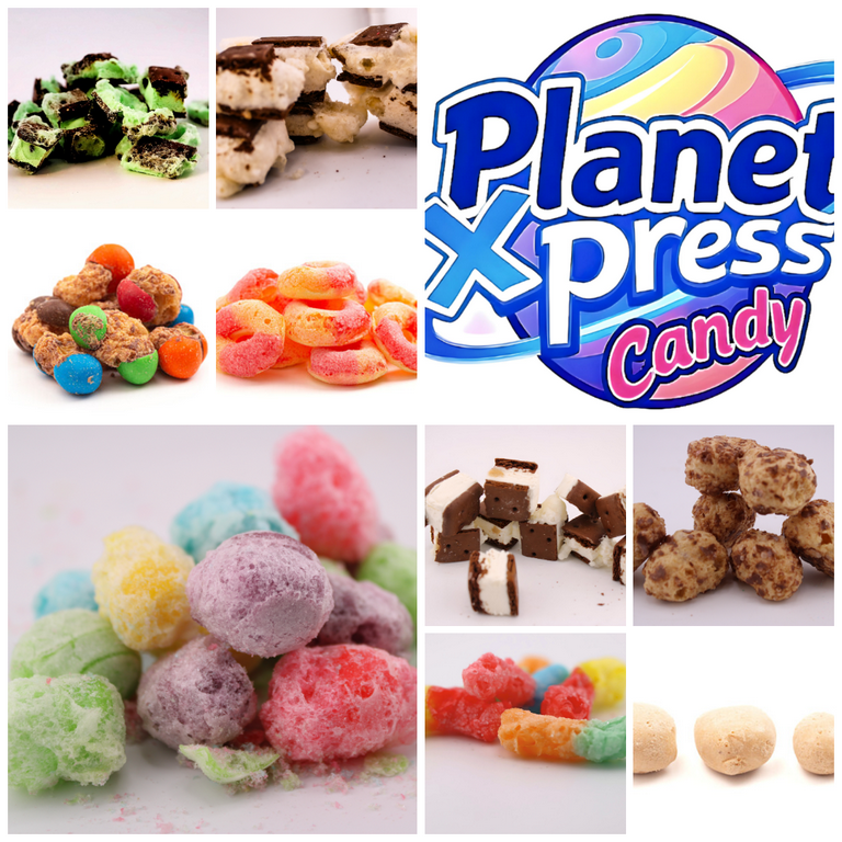 Planet Xpress Peppermint Planets – Freeze-Dried Mint Candy Rings