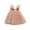 Multicolor, variant on Kids Girls Rainbow Tulle Dresses for Baby Summer Halter Princess Dress Toddler Girls Sleeveless Tutu Sundress for 18 Months - 6 Years