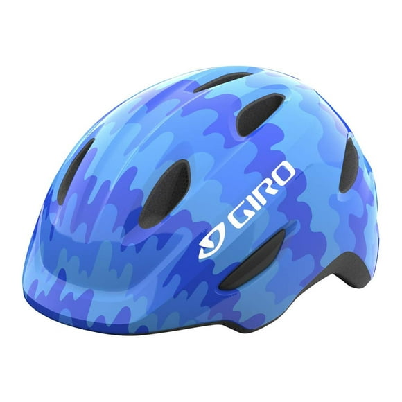 giro Scamp Youth Recreational cycling Helmet - Blue Splash (Discontinued), X-Small (45-49 cm)