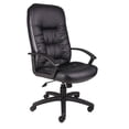 thumbnail image 1 of Boss Office Products Leather High Back Executive Chair in Black, 1 of 2