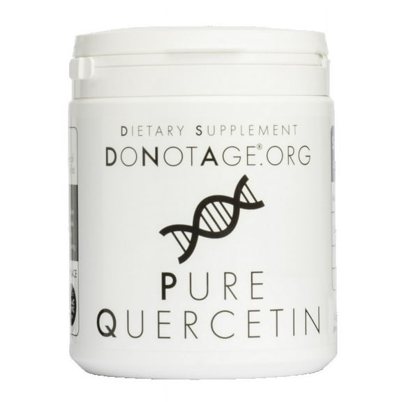 DoNotAge.org Pure Quercetin 366 capsules - 400mg - Antioxidant - Anti-Aging Supplement, Vegan