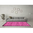 thumbnail image 3 of Ahgly Company Indoor Rectangle Abstract Pink Modern Area Rugs, 7' x 10', 3 of 4