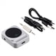 thumbnail image 3 of Adaptador Bluetooth 5.3 AUX para Coche Receptor de Audio Bluetooth Adaptador de Música para Coche con Cancelación Micrófonos Incorporados Manos Gris Plateado, 3 of 8