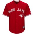 thumbnail image 1 of Toronto Blue Jays Men's Cool Base Replica Alternate Red Jersey, 1 of 2