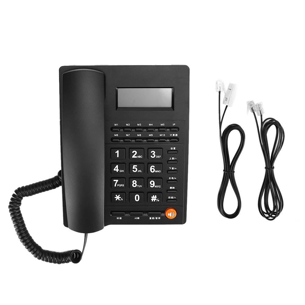 Fdit Desk Phone,Landline,Business Office Home Use Landline Fixed