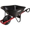 Ames Poly Wheelbarrow, 6 Cu. Ft.