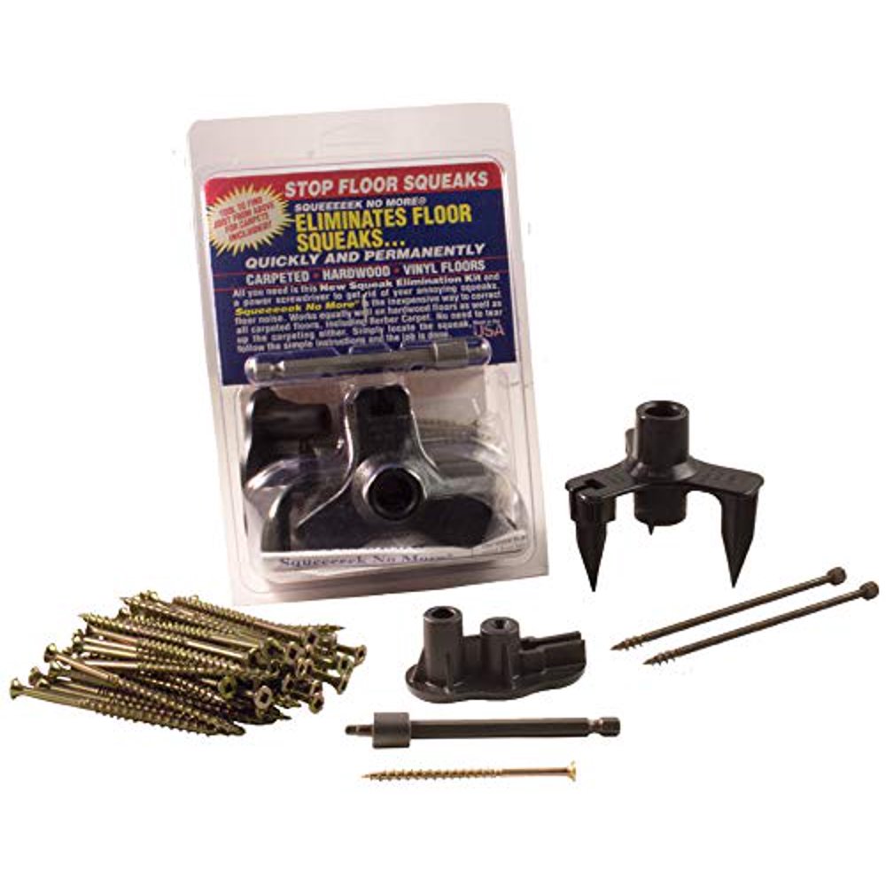 GBW Squeeeeek No More 3233 Kit Eliminates Floor Squeak Through Carpet