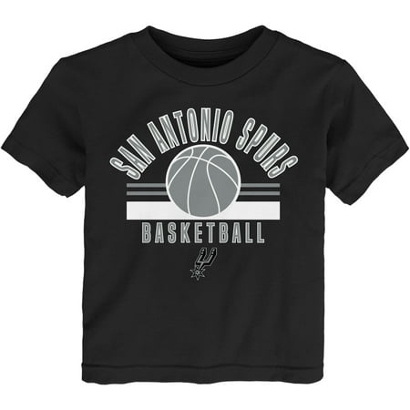 Toddler Black San Antonio Spurs NBA T-Shirt