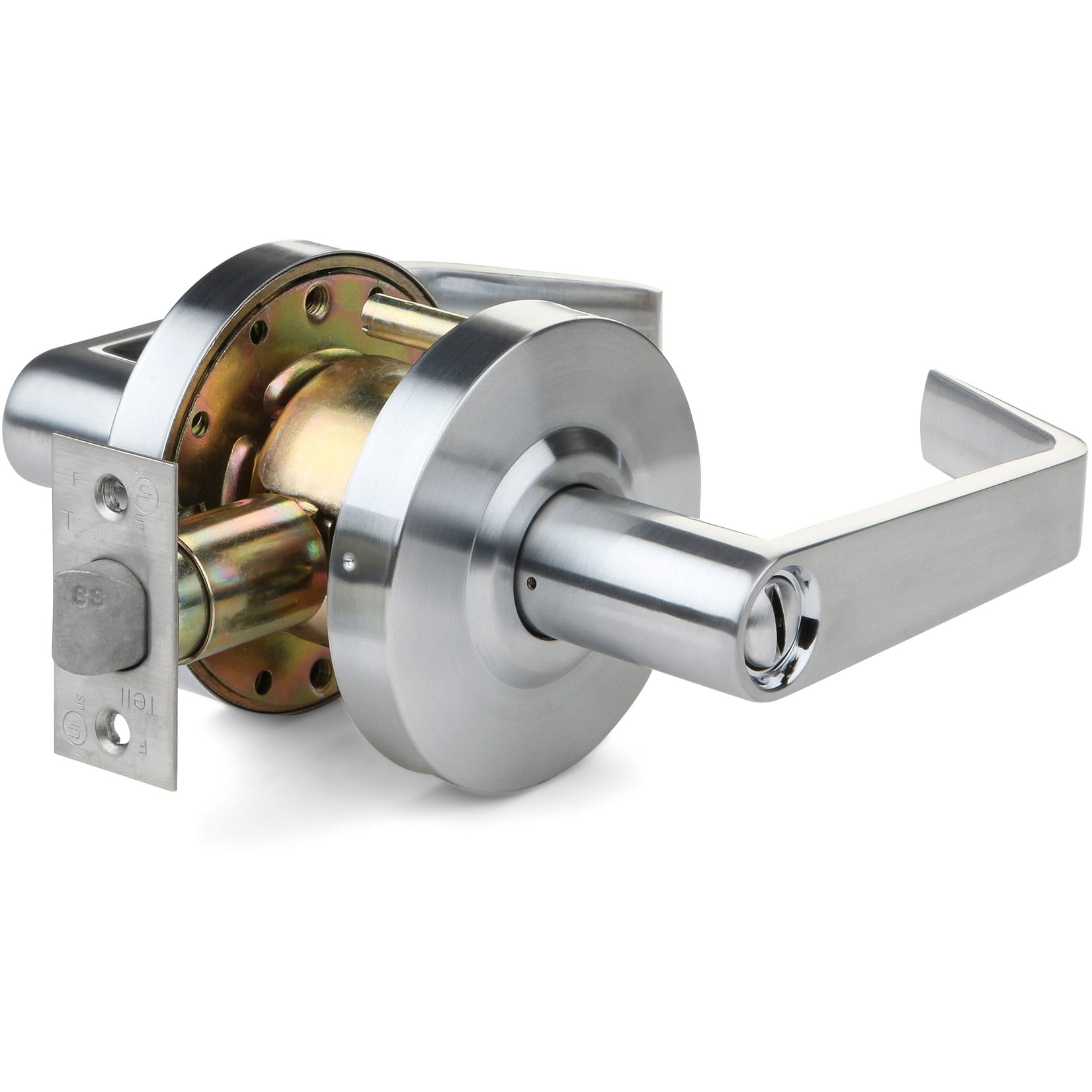 Hardware House 44-5189 Clear Pack 3 Privacy Montevallo Design Lever Locks Polish 