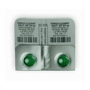 Ferrous Gluconate Tablets, 324 mg, Green, 100 Count