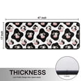 thumbnail image 5 of Kitchen Rugs Sets Of 2,White Cow Black Spot Pattern (8) Anti Fatigue Kitchen Mat Rugs Non Slip Washable,Decorative Kitchen Floor Mats for Kitchen,Sink,Laundry,17"x47"+17"x47", 5 of 5