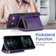 thumbnail image 2 of Funda tipo cartera para iPhone 12 con tarjetero y correa para el hombro para mujer, 2 of 5