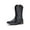 Black, variant on Cowboy Boots For Men Western Boot Durable Classic Embroidered Square Toe Traditional Boots
