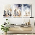 thumbnail image 3 of Hieng Jesus and Lamb Canvas Wall Art Jesus Running After Lost Lamb Picture Wall Art Jesus Canvas Print Christian Wall Decor Art Christian Home Decor Jesus Pictures Christian（Only canvas）, 3 of 6
