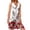 White, variant on Women Casual Loose Tank Dress for Summer with Pleated Detail and Sun Dress Breathable Sleeveless Top-Style Dress for Everyday Wear Yellow XXL