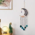 thumbnail image 3 of Crystal Moon Dream Catchers Agate Tree of Life Wind Chimes for Home Wall Decor Aesthetic Boho Wall Decor Garden Ornaments Unique Gift for Women, Teen Girl Gift, 3 of 12