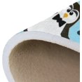 thumbnail image 5 of SKYSONIC Doormat Penguins Swinging Lightweight Non Slip Indoor Outdoor Entryway Rugs Floor Mat for Bathroom Kitchen Entrance 23.6 x 15.7 inches, 5 of 5