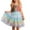 Blue, variant on Girls Dresses Tutu Tulle Princess Girls Skirt Sleeveless Patchwork Ruffles Tiered Gradient Dance Party Toddler Girl Dresses Purple Size 9-10 Years