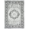 thumbnail image 2 of SAFAVIEH Brentwood Emalee Oriental Area Rug, Black/Ivory, 4' x 6', 2 of 12