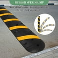 thumbnail image 5 of Yiwa rotector Ramp for Asphalt, Concrete & Gravel Roads - Modular 2-Channel Design with 6 Bolt Spikes -Curb Ramps for Driveway, 5 of 5