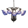 thumbnail image 5 of Meyda Tiffany 261736 Blue/White Tiffany 12 Light 24" Wide Chandelier - MultiColor, 5 of 5