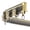 Gray, variant on Bendable Aluminium Ceiling Curtain Track, with Silent pulley, Adjustable Curved Bay Windows for Home, Hotel, and Office Use