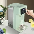 thumbnail image 5 of 3L Desktop Instant Hot Water Dispenser, 1500W Large Water Tank, Countertop Water Kettles, Quick Heating & Outputting, Smart Touch Screen, Child Lock, Green, 5 of 17