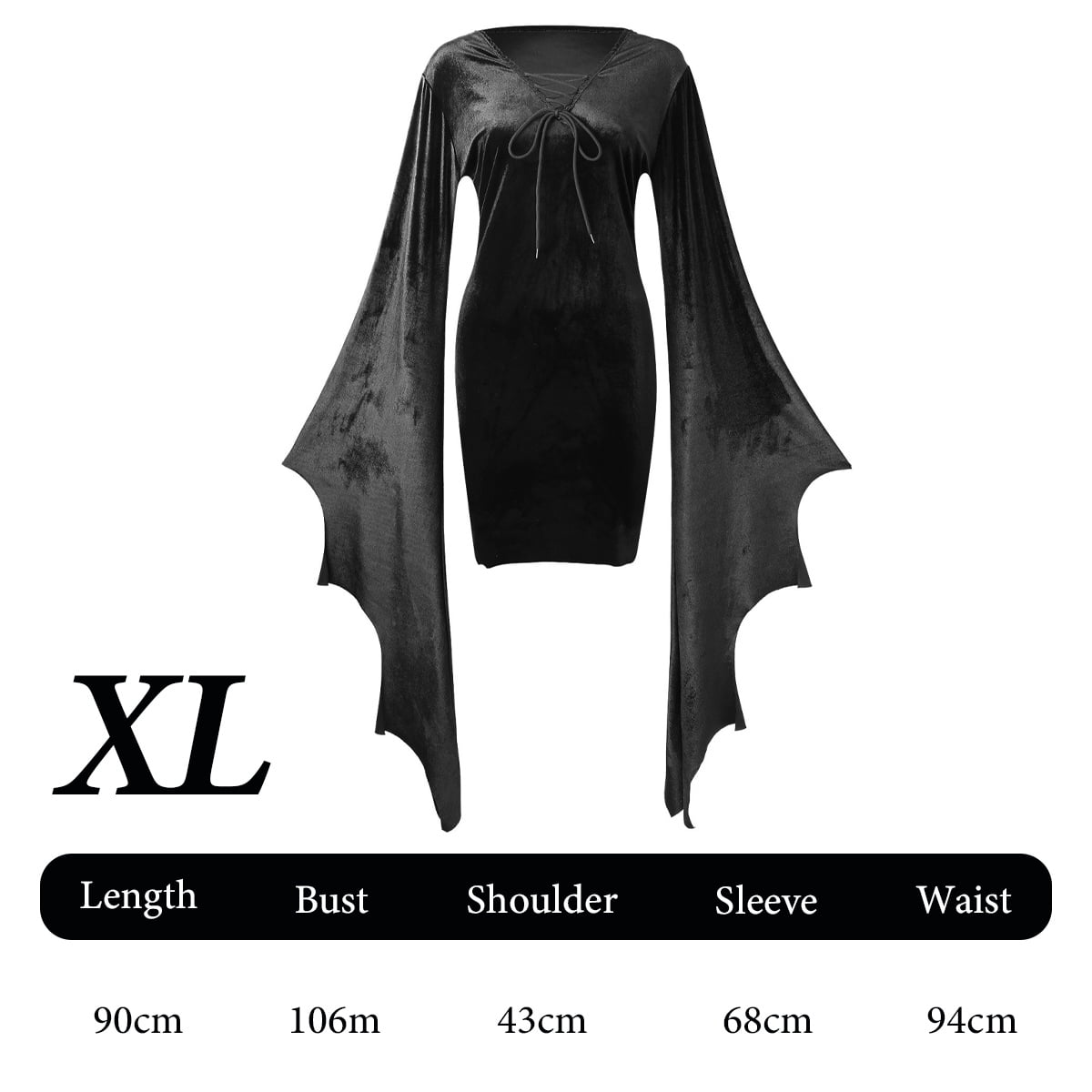 Robe Gothique Médiévale Pour Femme – Style Sorcière/vampire – Grande Taille Disponible – Pour Halloween, Carnaval, Cosplay